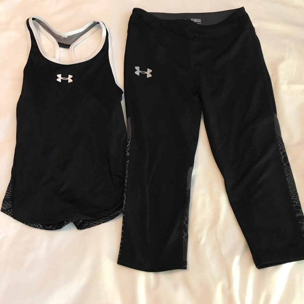 Under Armour Leggings and Tank top set
